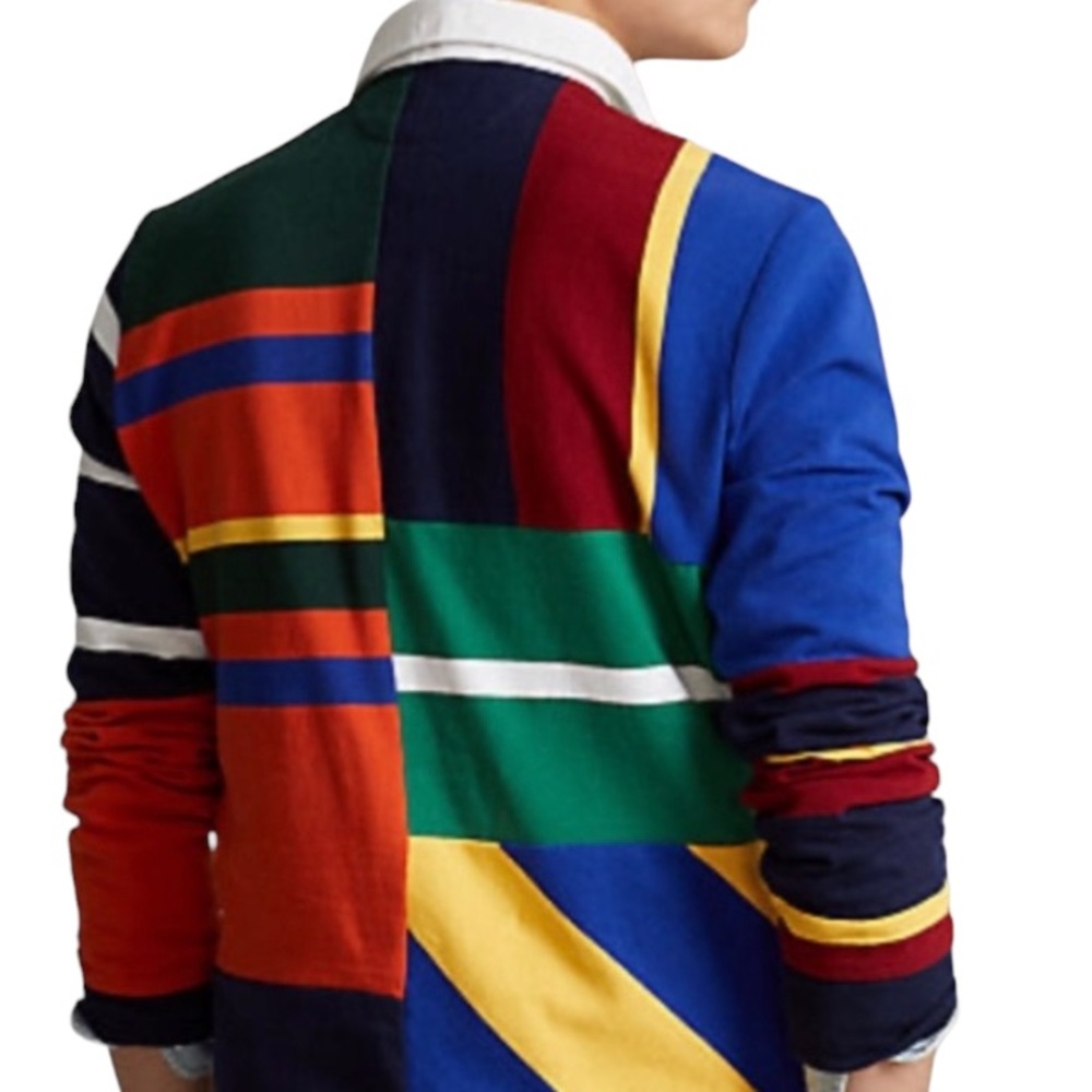 Polo Ralph Lauren Classic Fit
Patchwork Rugby Shirt Men’s Large NWT - Picture 3 of 11